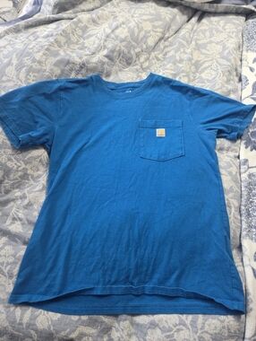Carhartt Men’s Bright Blue Pocket Tee
